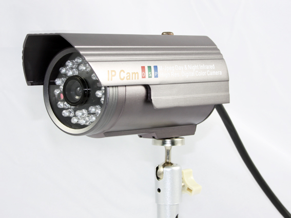 1/4 CMOS Wifi H.264 Mega IP Camera with 2 Way Audio