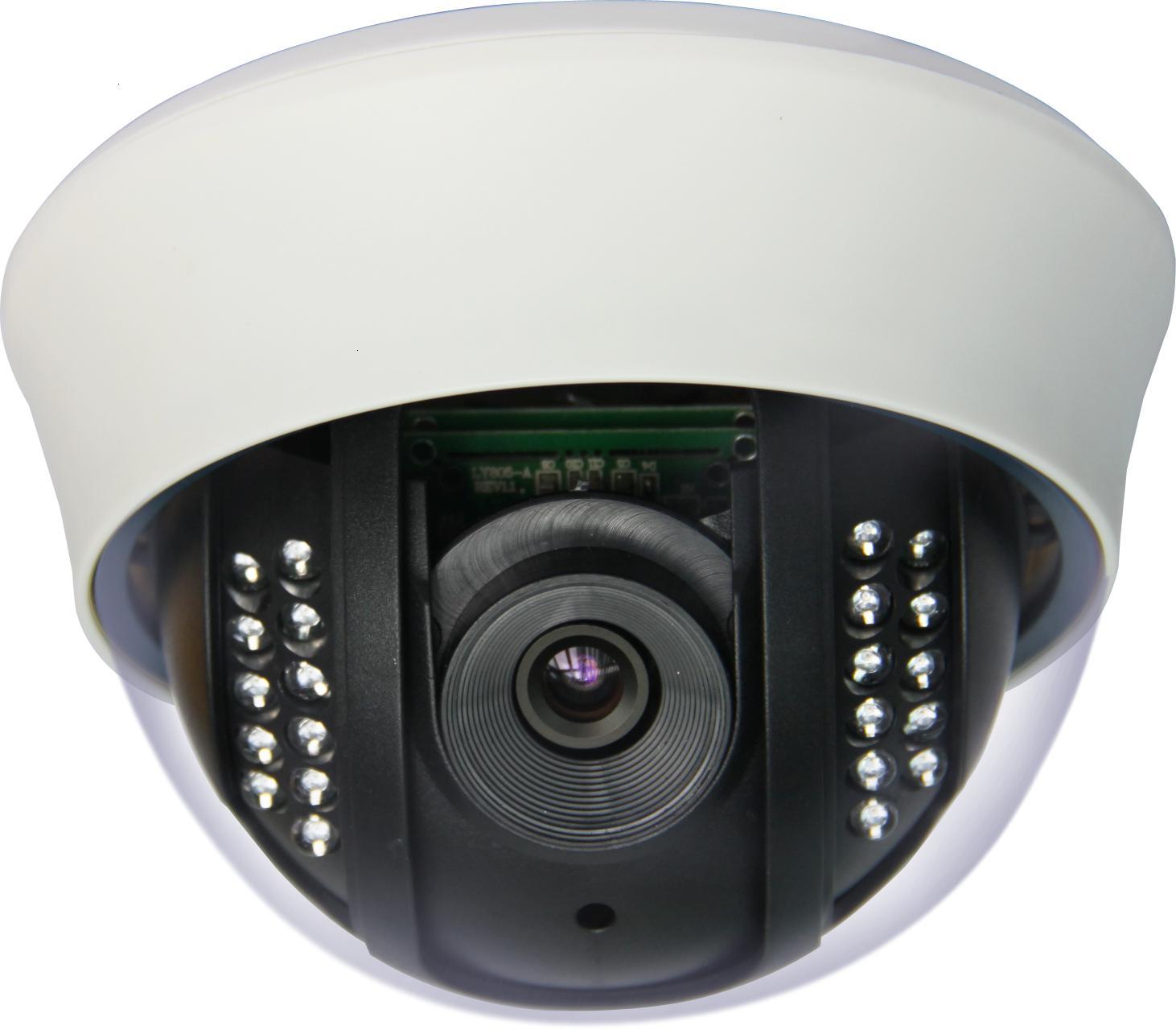 IR Megapixel IP Semi Dome CCTV Camera