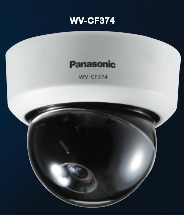 Fixed true day/night dome camera with Focus assist Panasonic WV-CF374