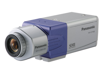 Panasonic WV-CP480 1/3 CCD Color Static Surveillance Camera